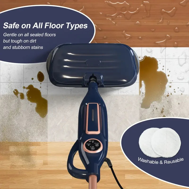 Rotating Scrubbing Steam Cleaner