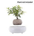 Magnetic Levitating Plant Pot – Floating Rotating Bonsai Planter