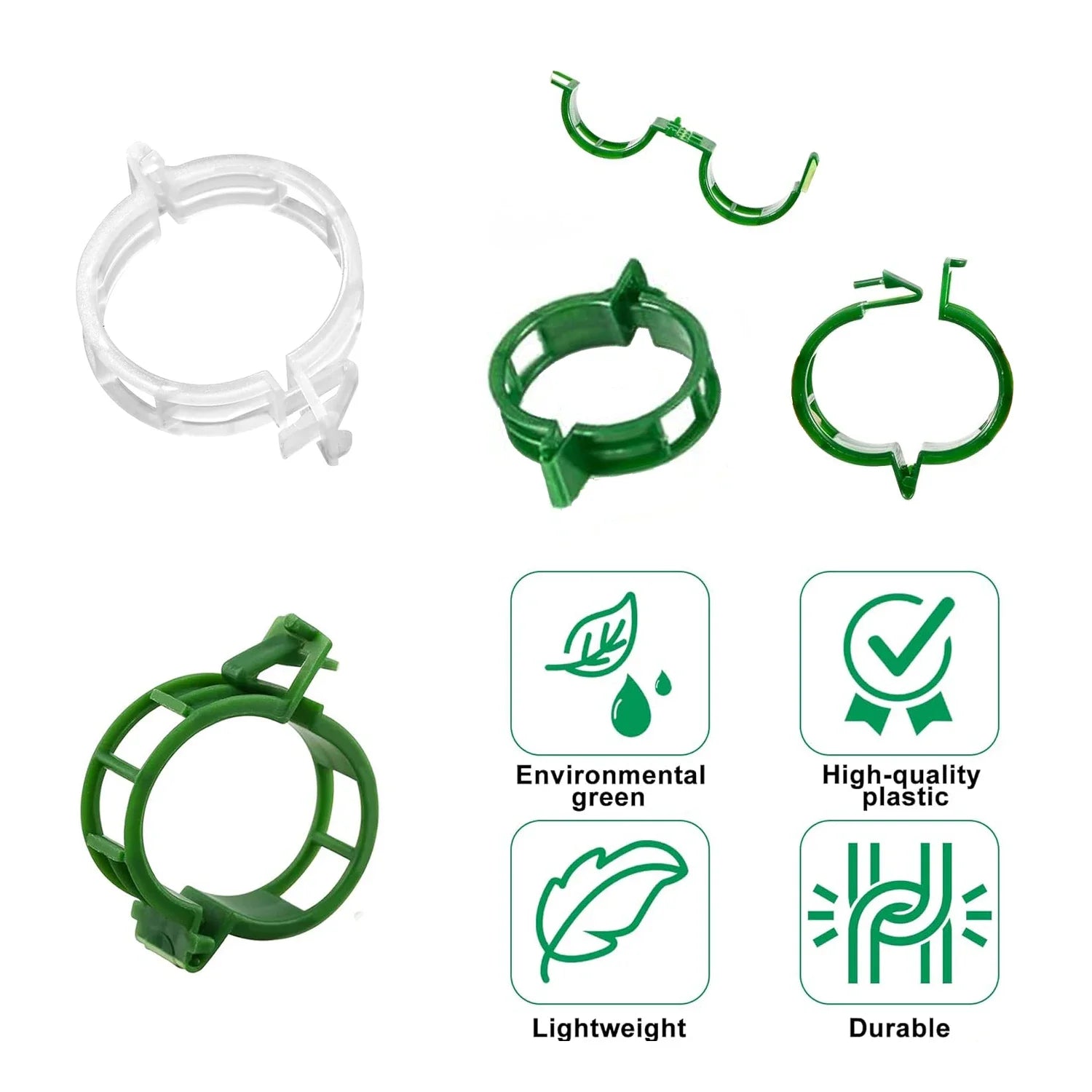 Reusable Plant Support Clips