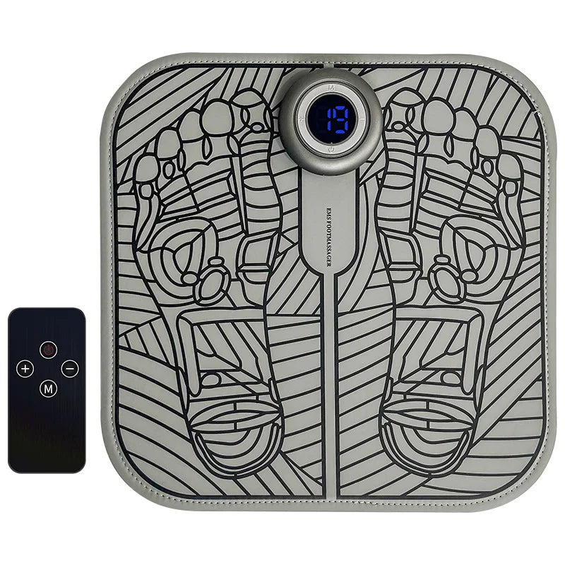EMS Foot Massage Mat – Portable Electric Foot Massager