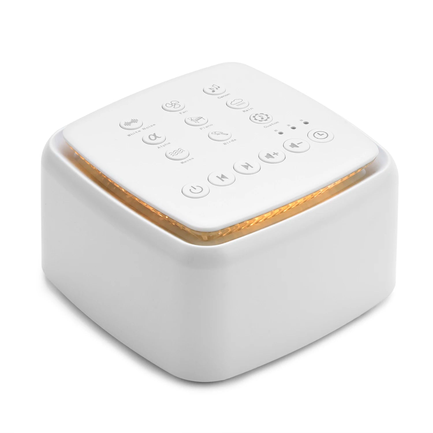 White Noise Machine – Rechargeable Sleep Sound Machine with Timer