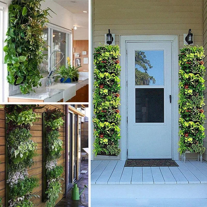 Vertical Hanging Garden Planter Bag  Pockets