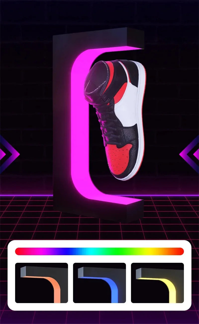 Magnetic Levitating Shoe Display Stand