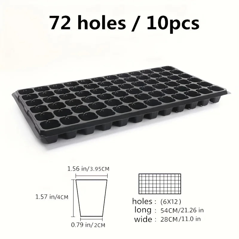 Reusable Seedling Nursery Pots Set – 10 Pack