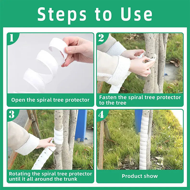Spiral Tree Trunk Protector