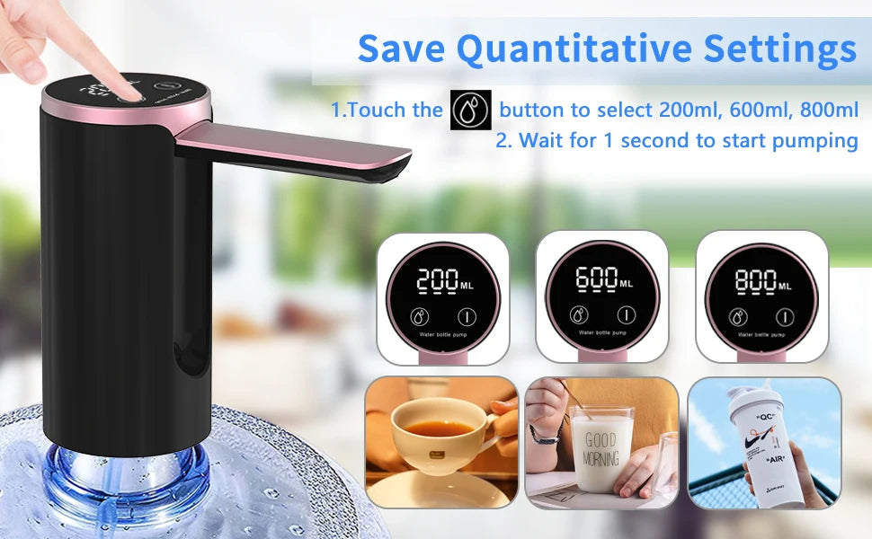 Electric Water Bottle  Dispenser