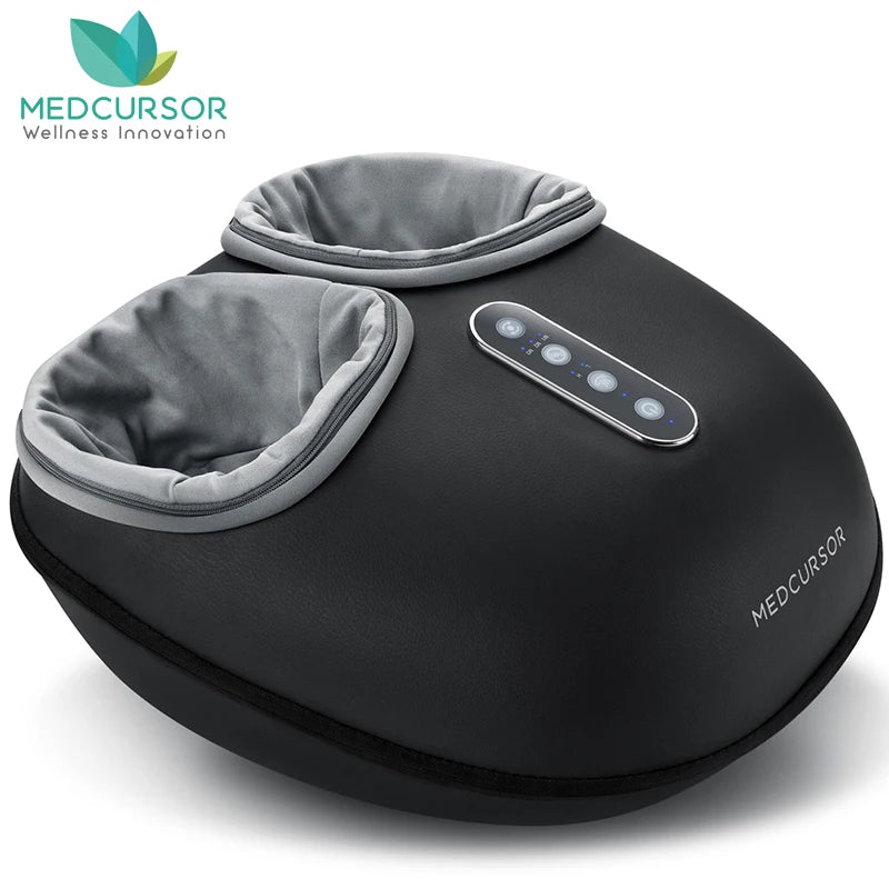 Shiatsu Foot Massager with Heat – Deep Kneading Electric Foot Massager