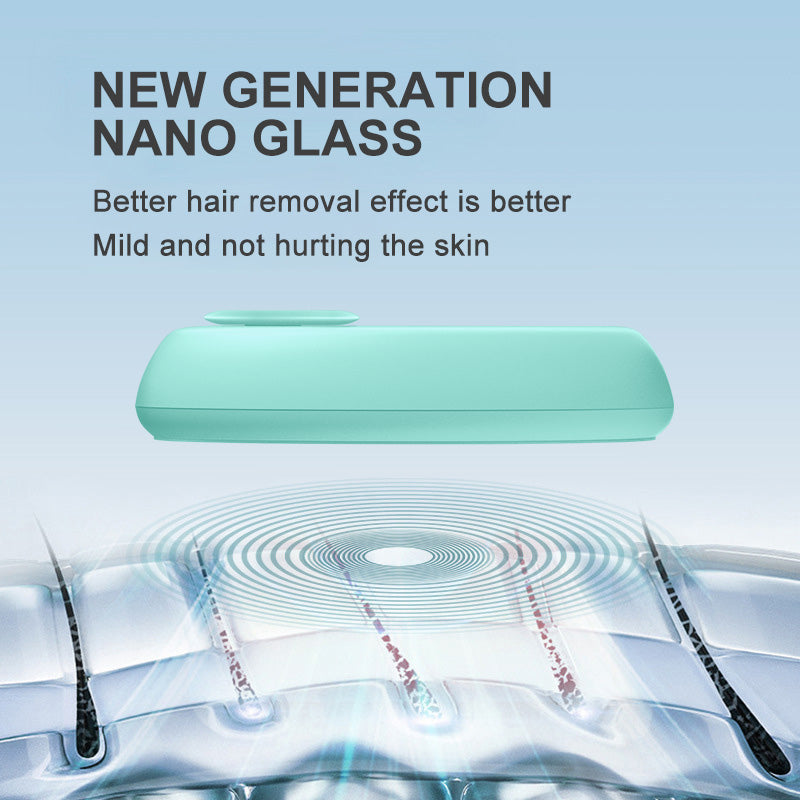 Crystal Hair Eraser – Painless Hair Removal & Exfoliating Tool for Legs and Arms